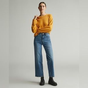 Everlane Way High Sailor Jean size 30